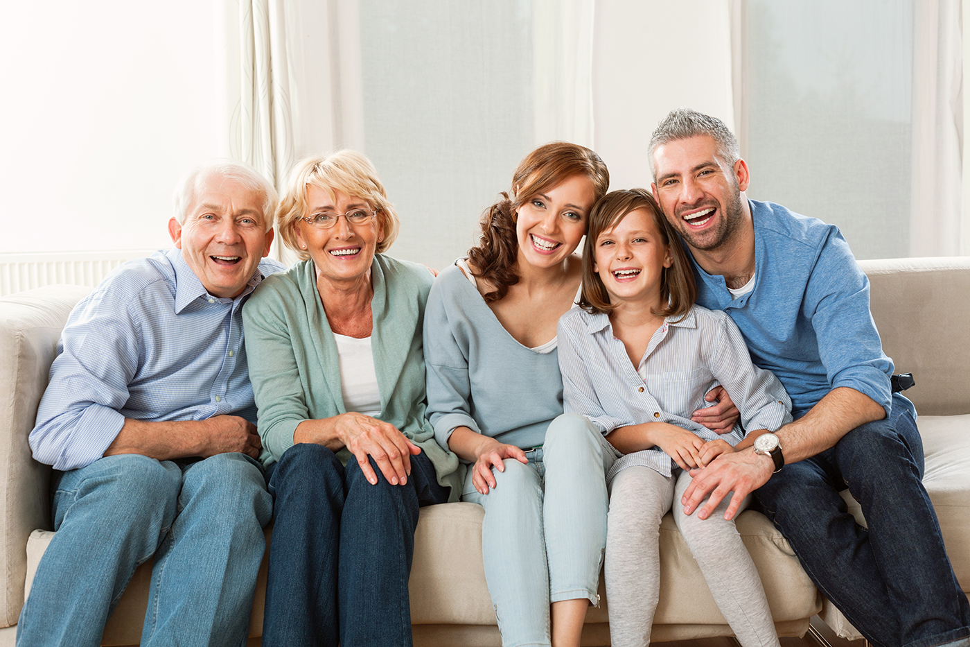 Multi generation family